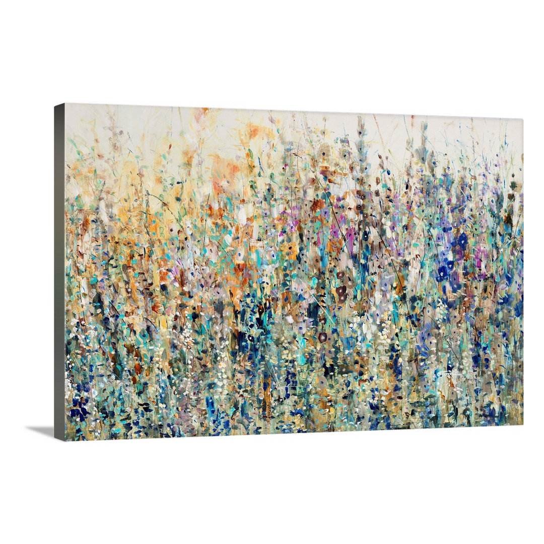 'Thicket Wildflowers' Painting on Canvas